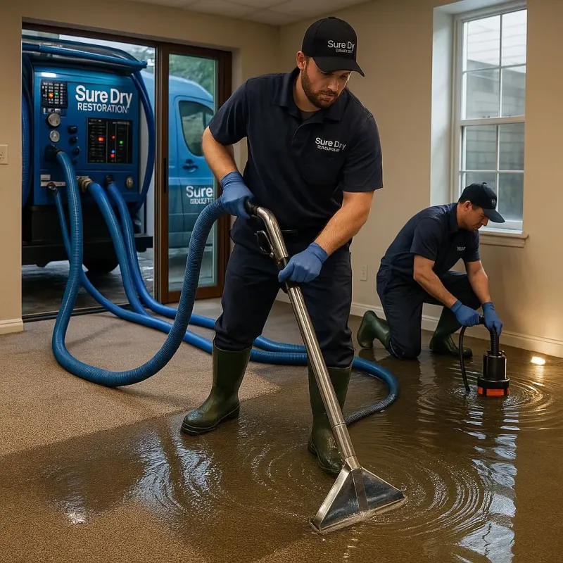 Water Extraction and Removal process in Real County, TX